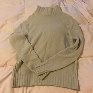 J Crew Mockneck sweater in super soft yarn